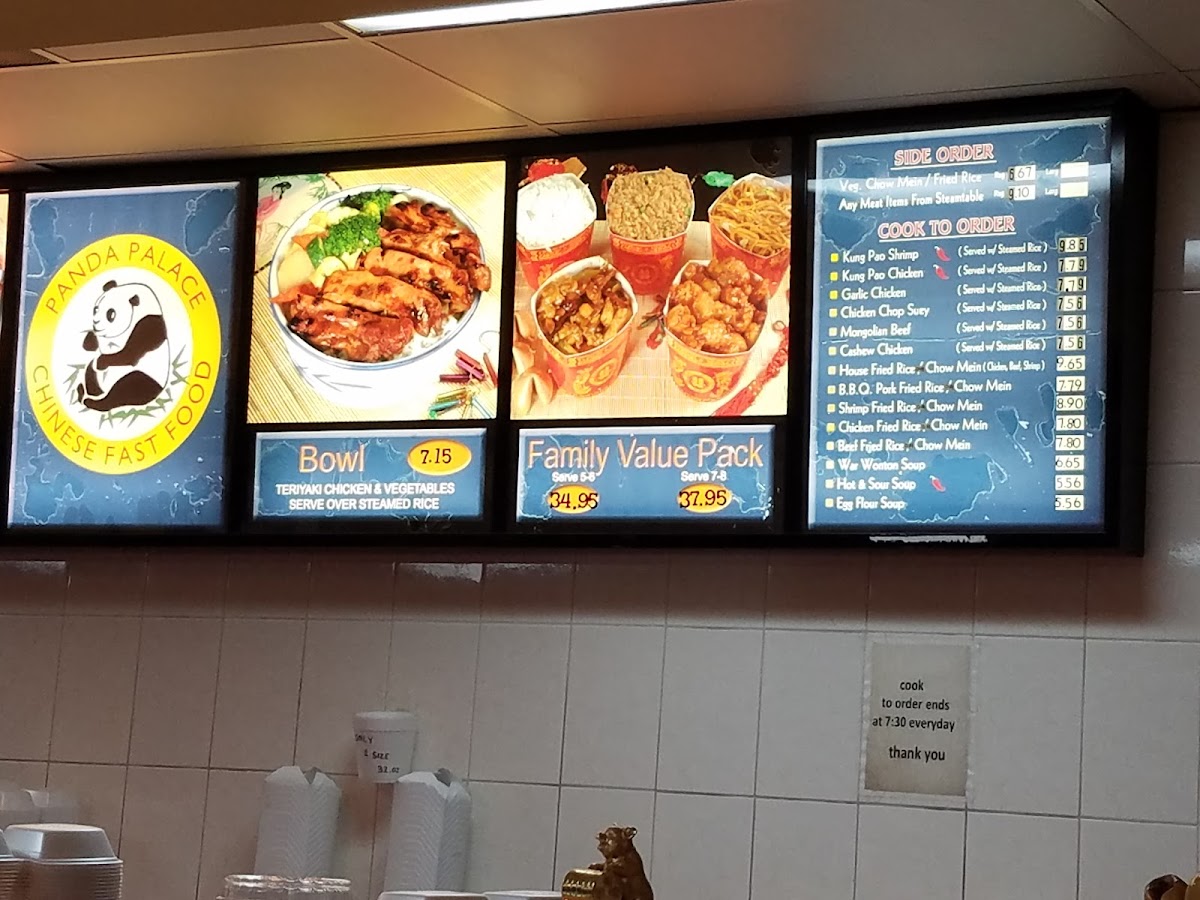 Sam's Palace Menu - Image 2